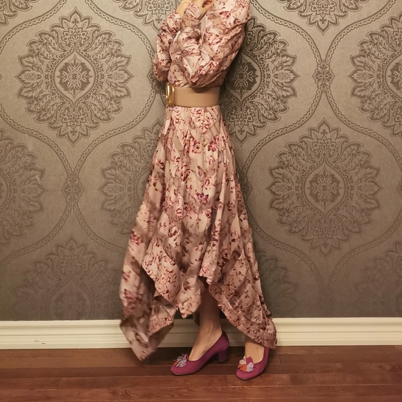 Sold* Zimmermann Silk blend floral dress - Picture 3 of 9